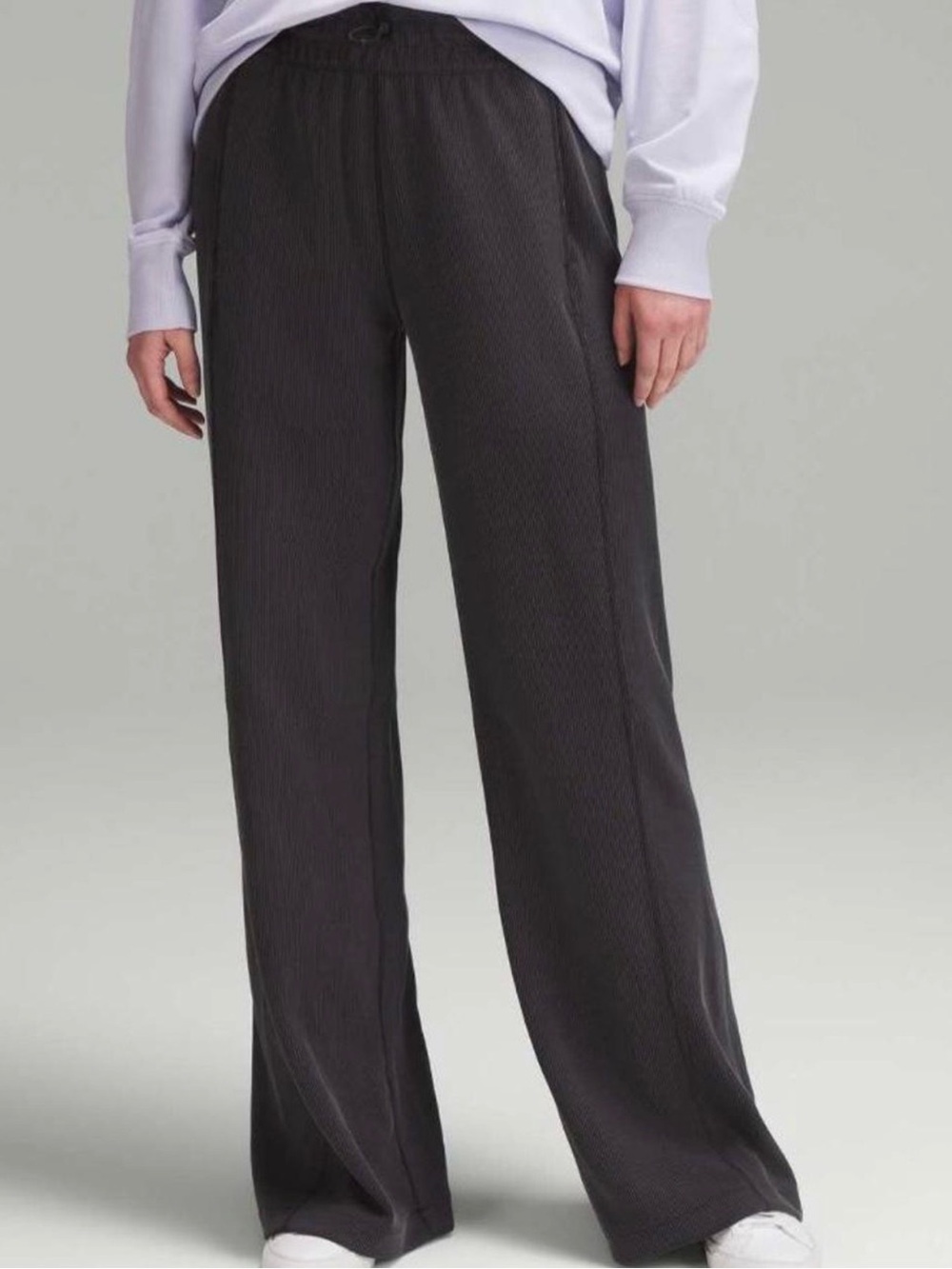 lululemon Softstreme Ribbed Wide Leg Pants Women’s 6 32”